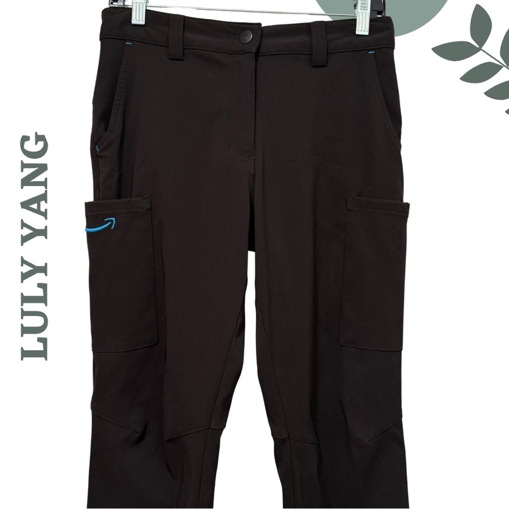 Luly Yang x Amazon Women’s Performance Pants Black Stretch Size Small - Picture 4 of 7
